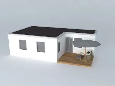 House exterior Free 3D model