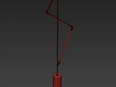 Bec Brittain Helix Floor Lamp 3D model buy