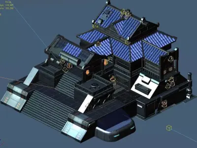 Crystal Palace - Market 3D model
