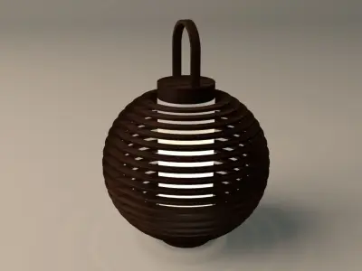 Reed Lamp 2 3D model