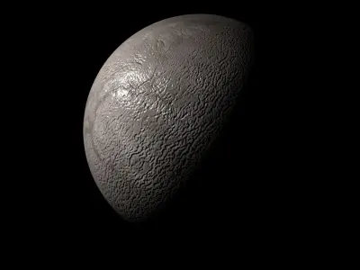 Charon Moon 3D model