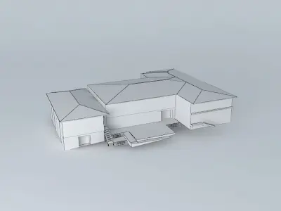 High school 3D model