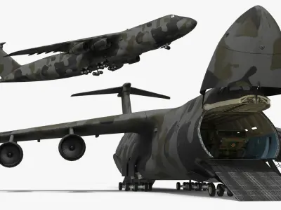  Modern Military Ground and Air Vehicle Collection 