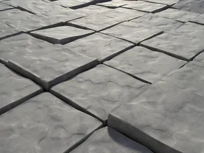 Paving old title 3D model