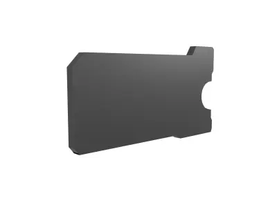 UHD High tech Graphical Interface v13 002 Low-poly 3D model