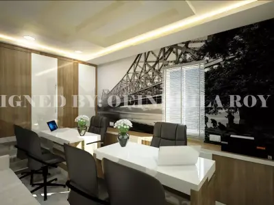 OFFICE INTERIOR WORK  3D model
