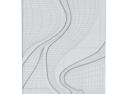 Olsen Glide Rug 01 3D model