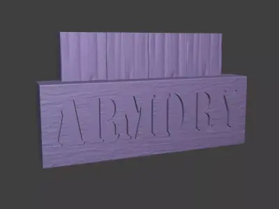 Donkey Kong 64 Funky Armory  3D print model