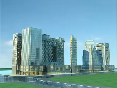 Cityscape 3 3D model