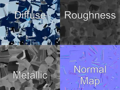 GrandAzure Executive Liner model pack Low-poly 3D model