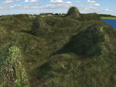 Terrain 3D model buy