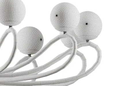 PAPILLON Chandelier  3D model