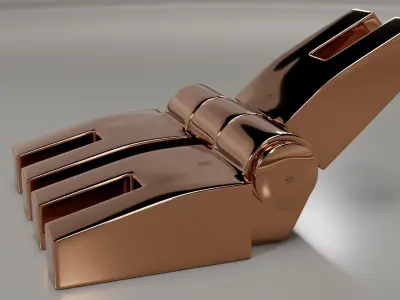 Door hinge 3D model