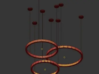 Lahta lata lighting 3D model