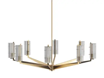 VENDOME ROUND CHANDELIER 3D model