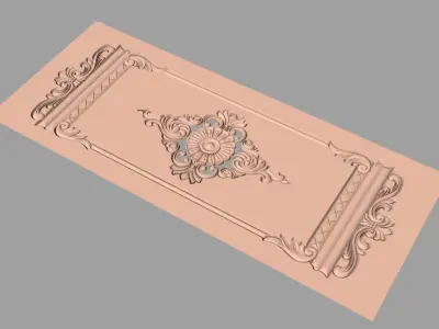 Artcam Aspire 3D relief models STL Files used for CNC E575 3D model