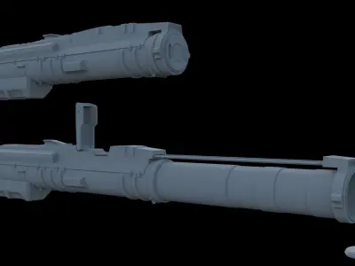 Sci-Fi RPG 3D model