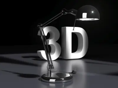 Table Lamp 3D model