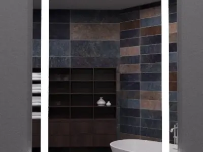 Illuminated Mirror 33 3D model