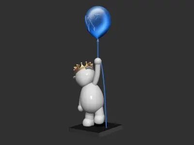 BALLOON STATUE 3D print model