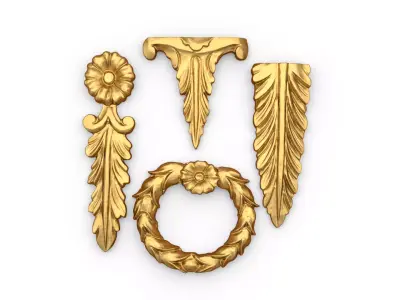 Classic decor ornament 59 3D print model