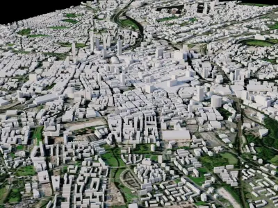 Manchester - England 3D model