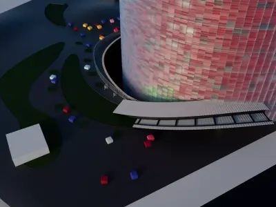 Torre Glories 3D model