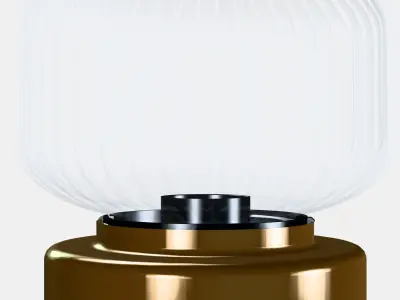 SOLKLINT wall light Low-poly 3D model