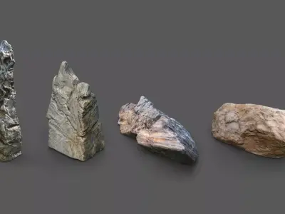 Stone Pack Edition 1 Low-poly 3D model