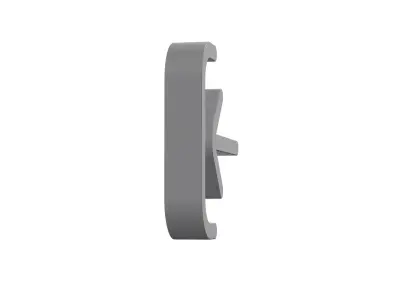 3d arrow right to bracket Low-poly 3D model