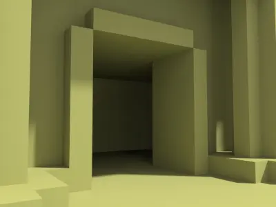 Greece temple Free 3D model