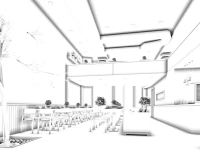 Business - Food Beverage 7-093 3D model