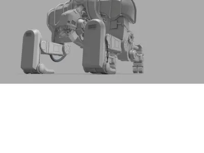 Gorrilla Robot 3D model