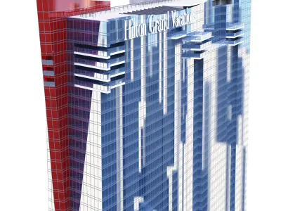 Hilton Grand Vacations Las Vegas Hotel 3D model