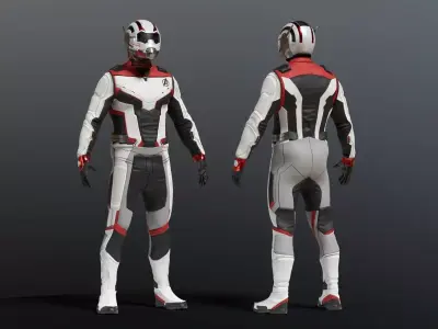 AVENGER QUANTUM SUIT 3D model