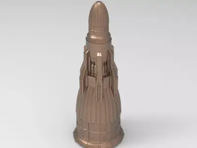 Arabian Sea Tower Sinbad tower  3D model