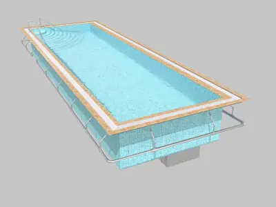  Swimming Pool 3D model