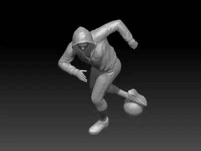 fifa street player 1 3D print model