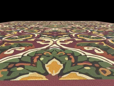 Seamless Carpet Series 13 Texture PBR 4K Texture