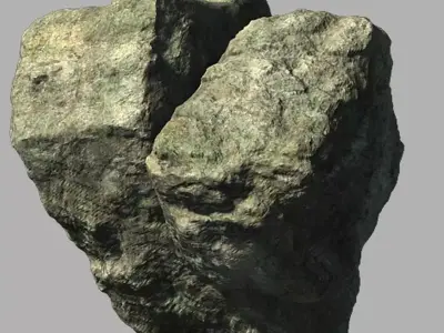 Huangguoshu Waterfall - Stone 02 3D model