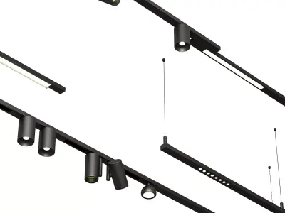 Modular Lighting Instruments 3D model