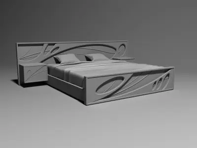 Bed Bedroom 3D model