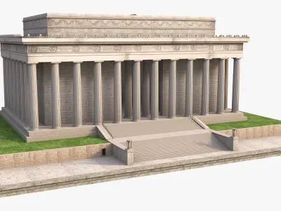 Lincoln Memorial 3D model