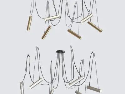 Pepo Pendant Light Collection 3D model
