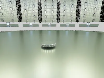 FUTURISTIC ROOM 3D model