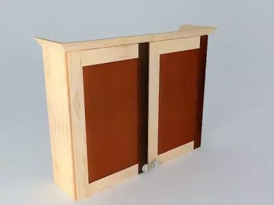 Kitchen wall unit Free 3D model