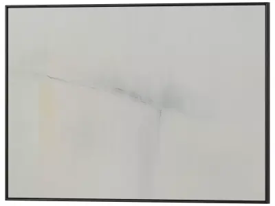 Set of 3 Abstract Paintings in Frames 3D model 142