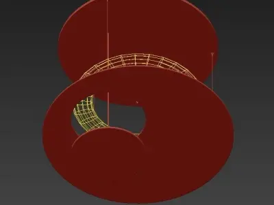 HOVER pendant luminaire 3D model