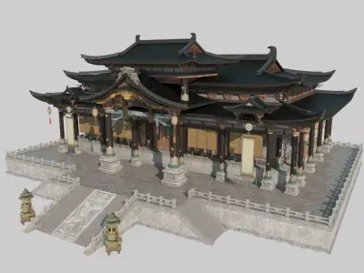 University of Ancient Asian Architecture Research Institute 3D model