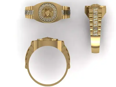 LETEST RING Low-poly 3D model